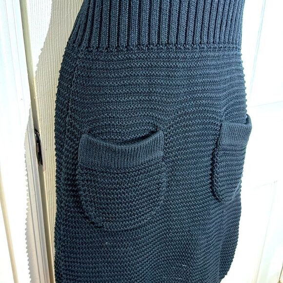 Club Monaco Women's Mixed Stitch Pointelle sleeveless fitted knit dress size SP - Picture 5 of 14